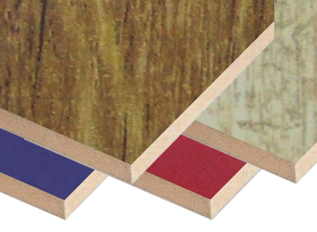 Solid Colours Wood Grain Mdf